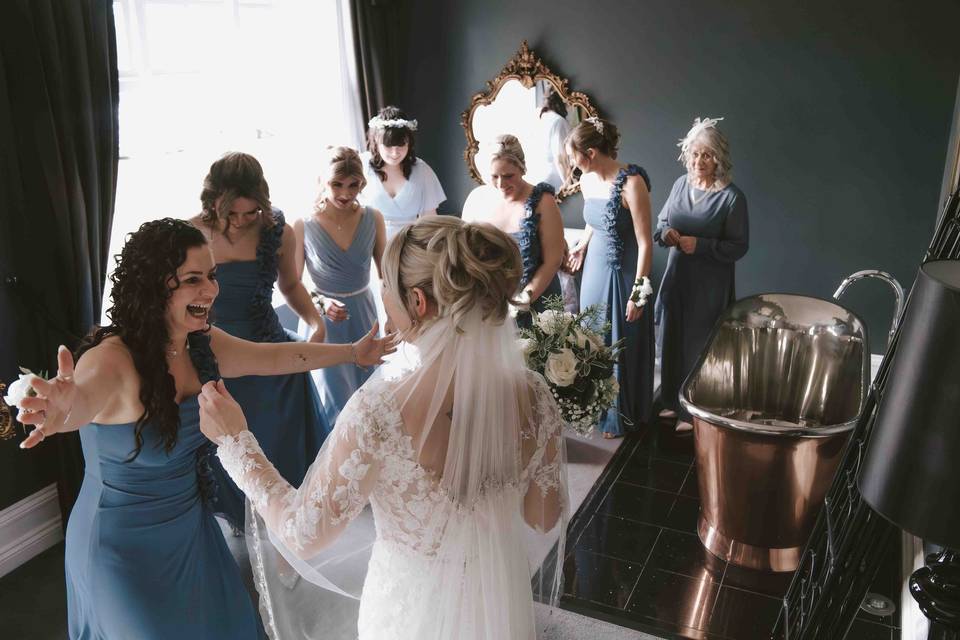 Bridal prep