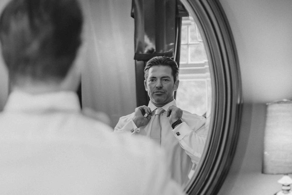 Groom prep
