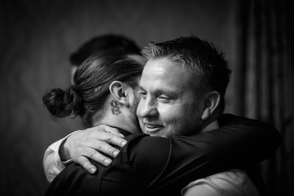 Groom and best man