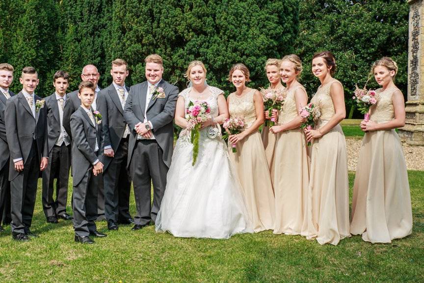 Bridesmaids and Groomsmen