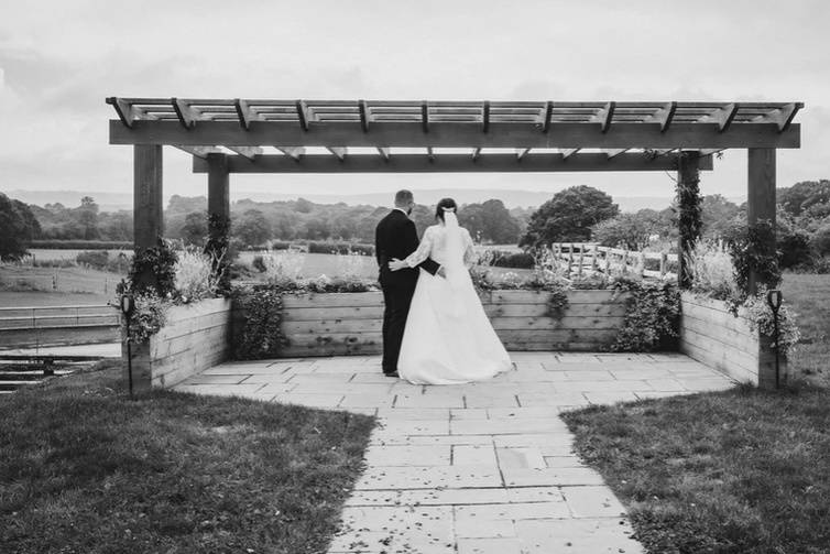 Outside ceremony area