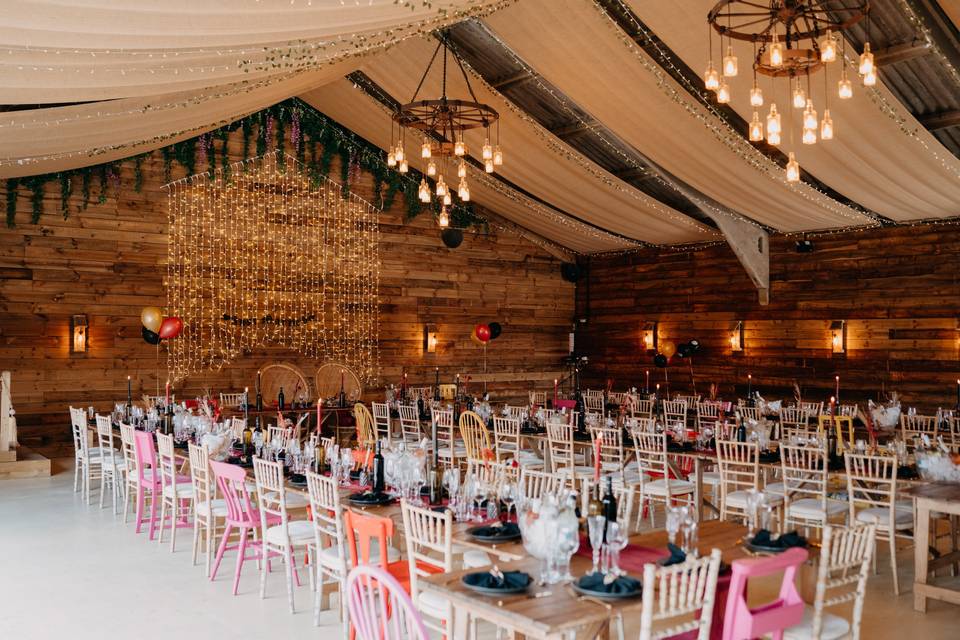 Cattle Barn Wedding Breakfast