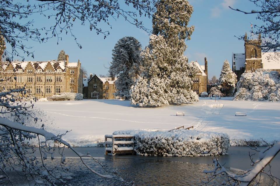 Ashdown Park is stunning in winter