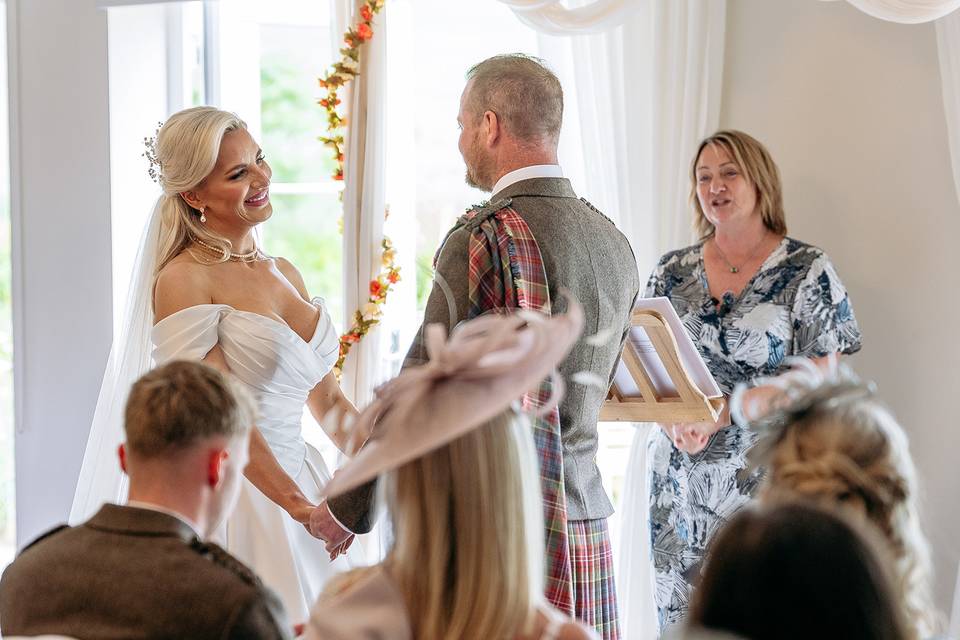 Scottish handfasting