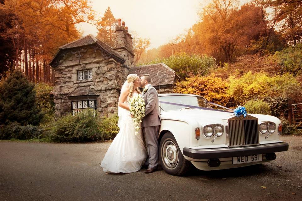 White Chrysler 300