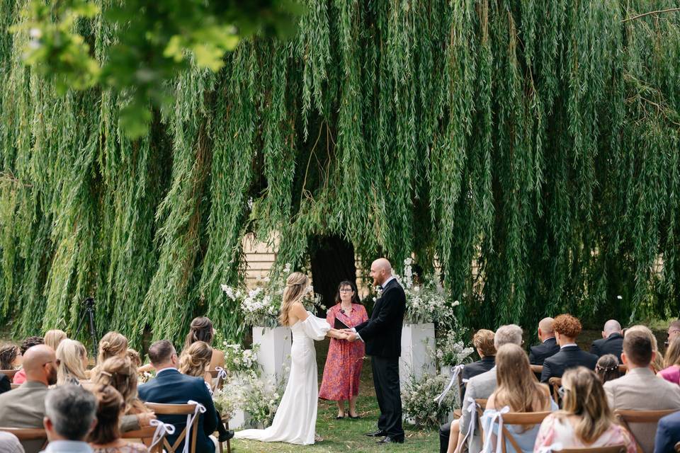 Garden ceremony