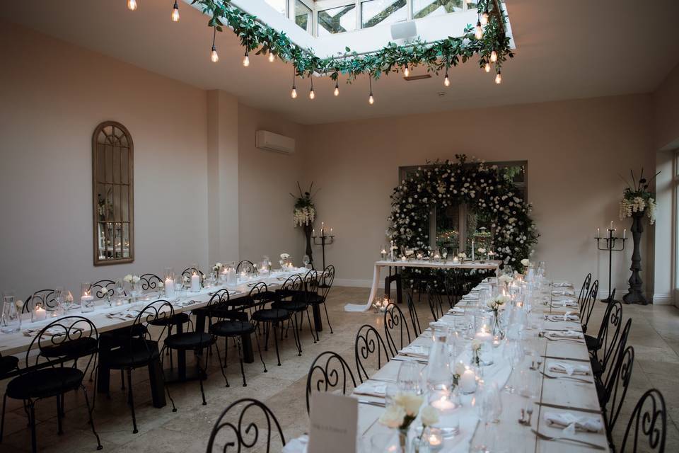 Twilight Wedding breakfast