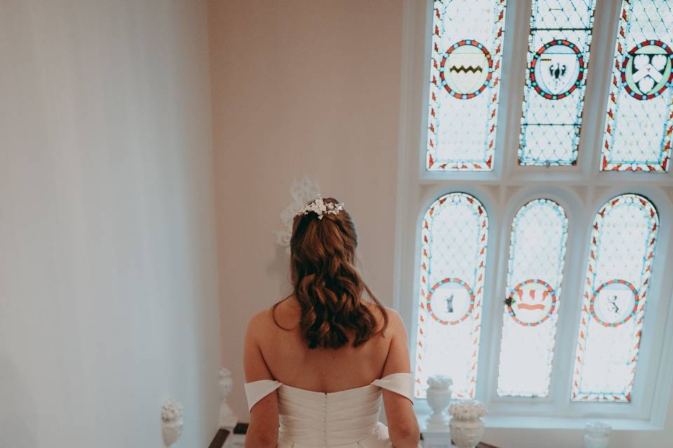 The stairs