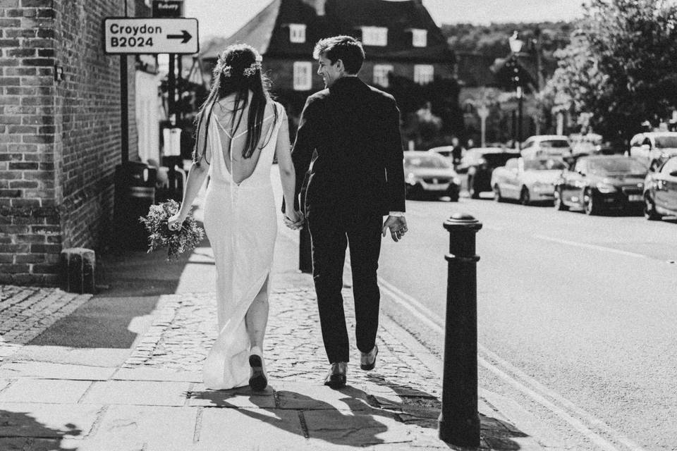 Small wedding Lorna & James
