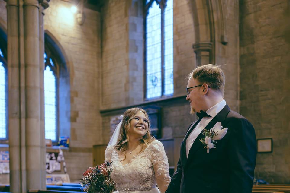Small wedding in Caterham