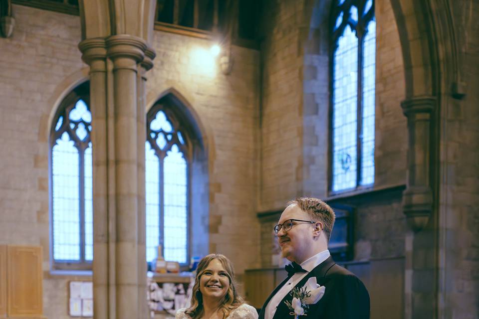 Small wedding Chelsea & David