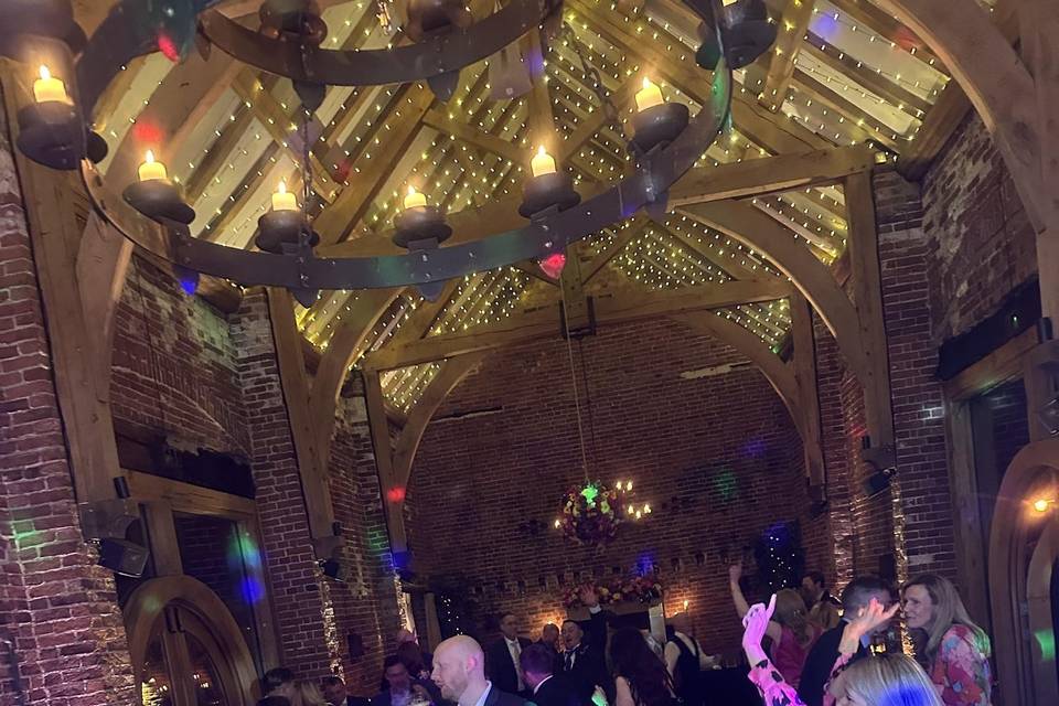 Dancing at Hazel Gap Barn