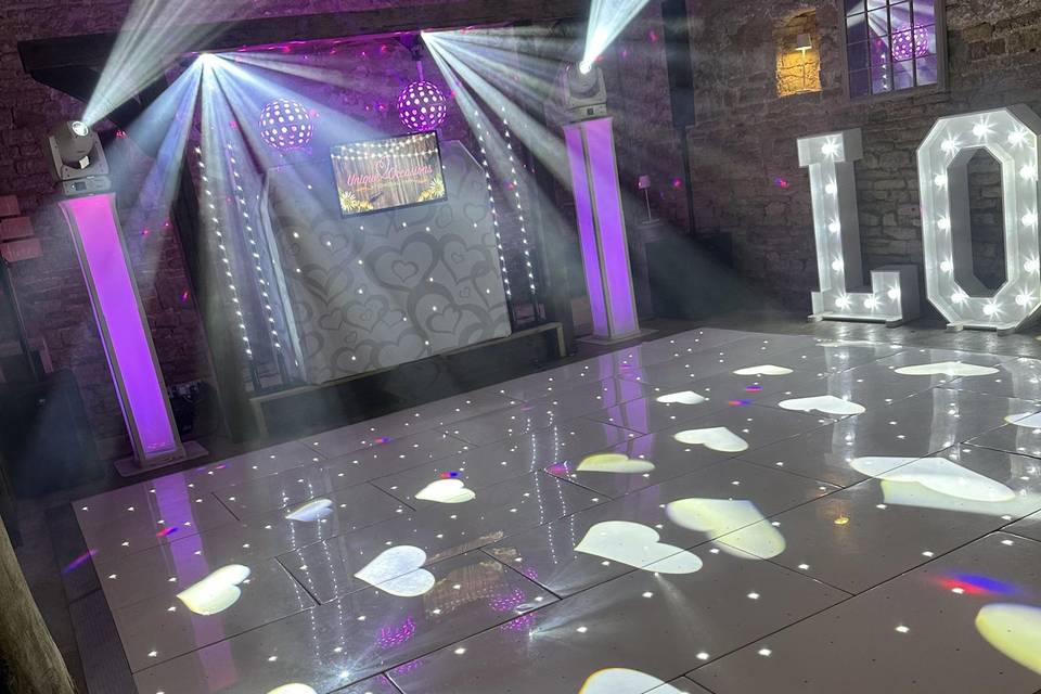 Starlit LED Dance floor