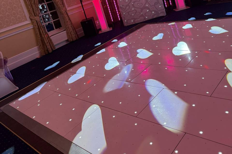 Wedding Set up & Dance floor