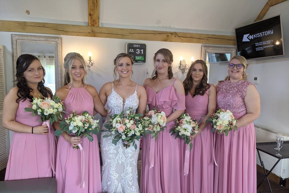 Beautiful Bridal Party