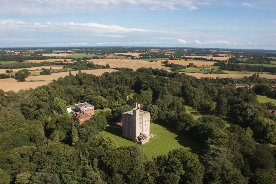 The estate from the sky