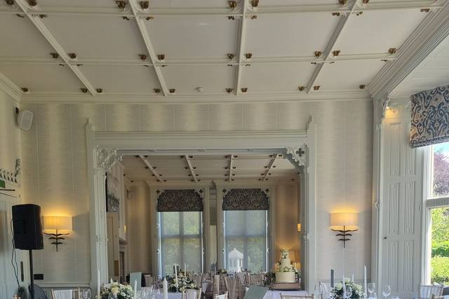 Main dining room wedding