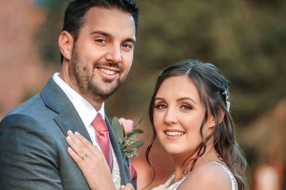 Gorgeous couple portrait