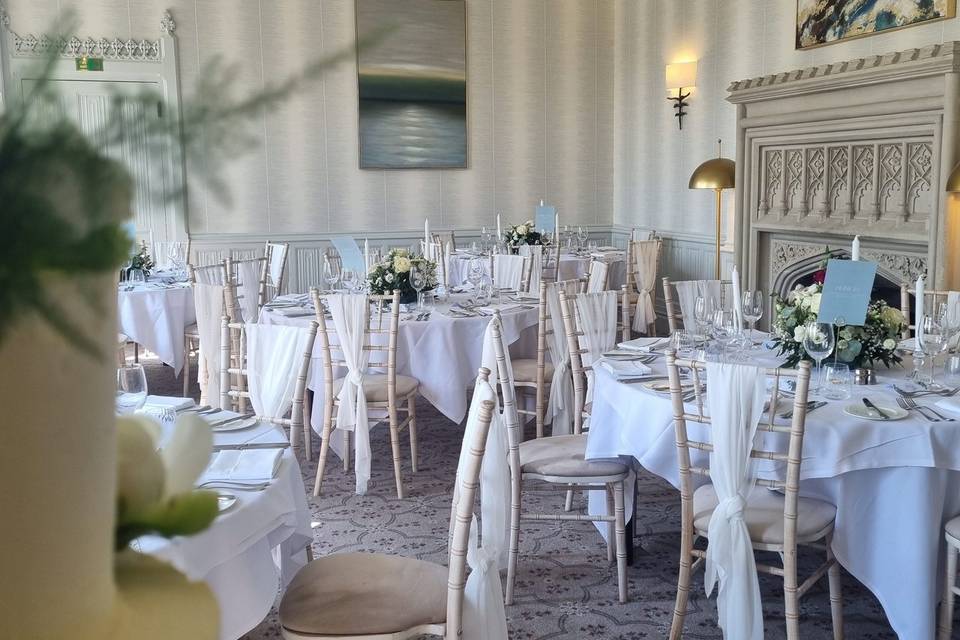 Main dining room wedding