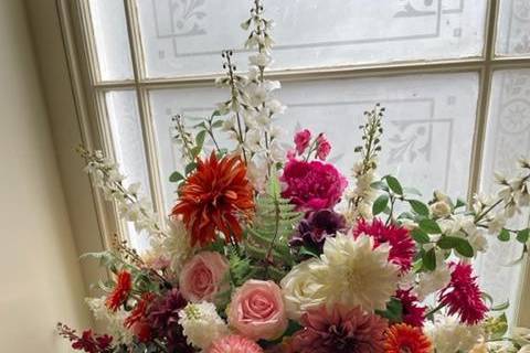 Stunning floral displays