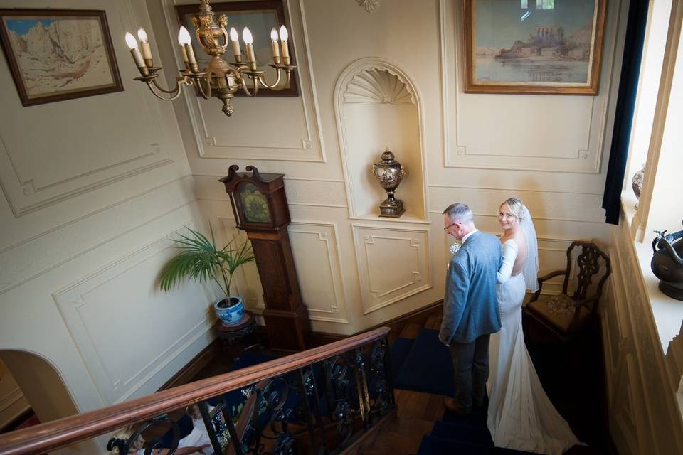 Brides changing room