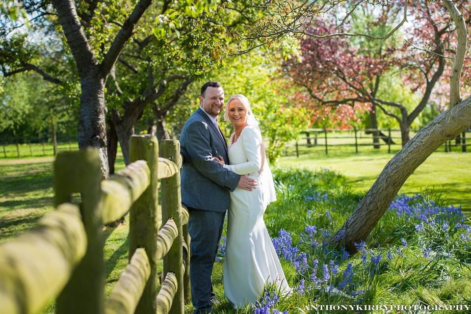 Bouquet shot at The Lawn