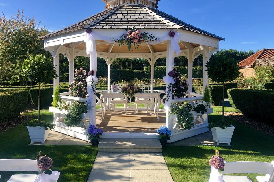 Wedding gazebo