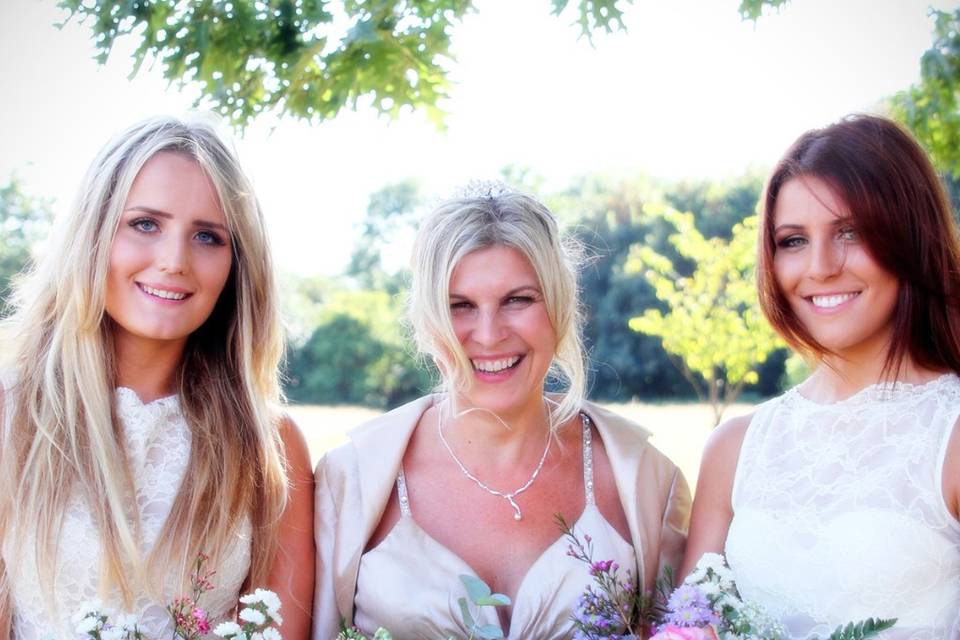 Mum and daughters