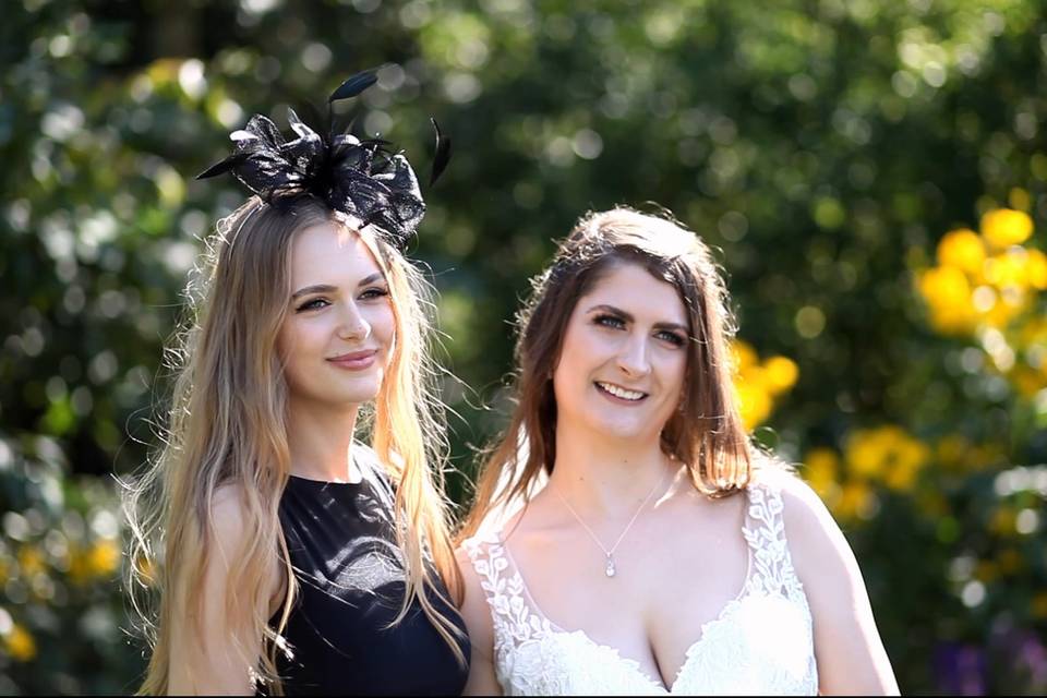 Bride & Friend