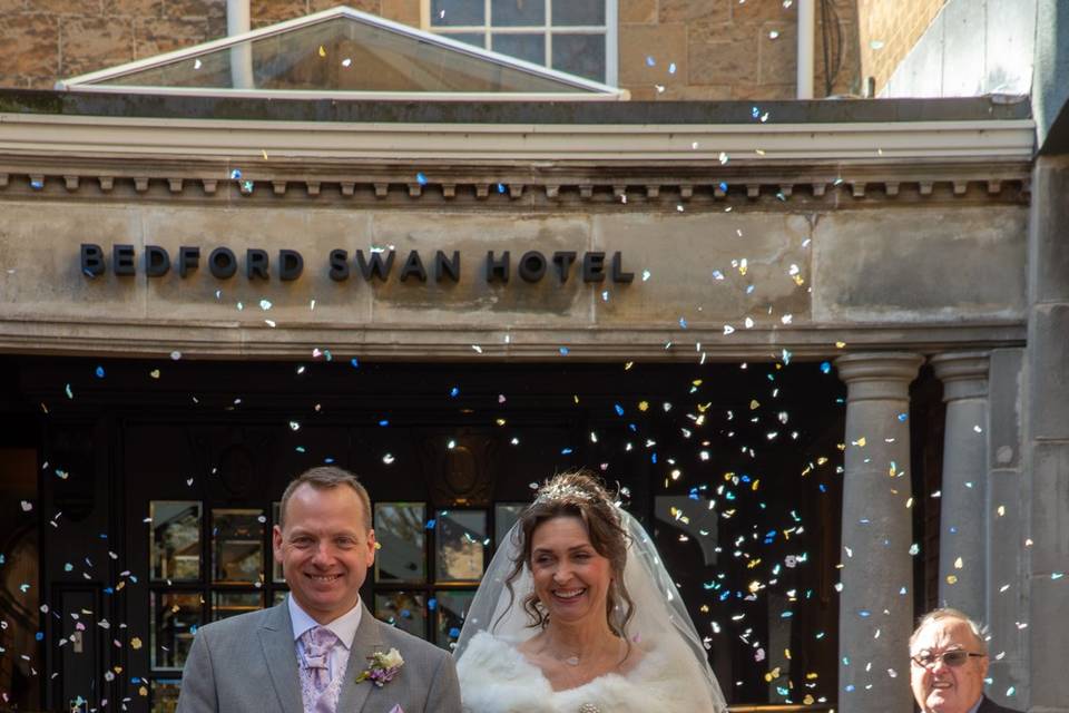 Bedford Swan Hotel Wedding