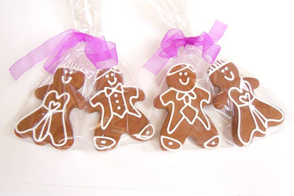 Gingerbread Bride & Groom