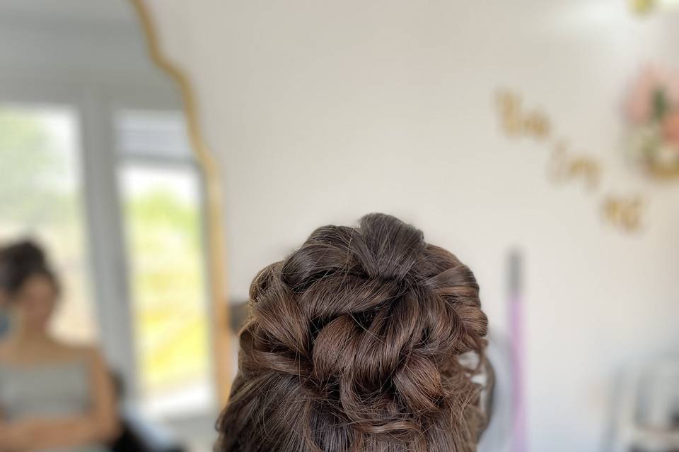 Prom High Bun