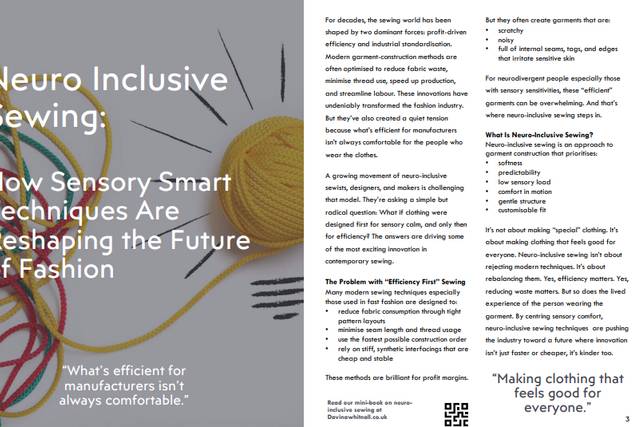 About neuo-inclusive sewing