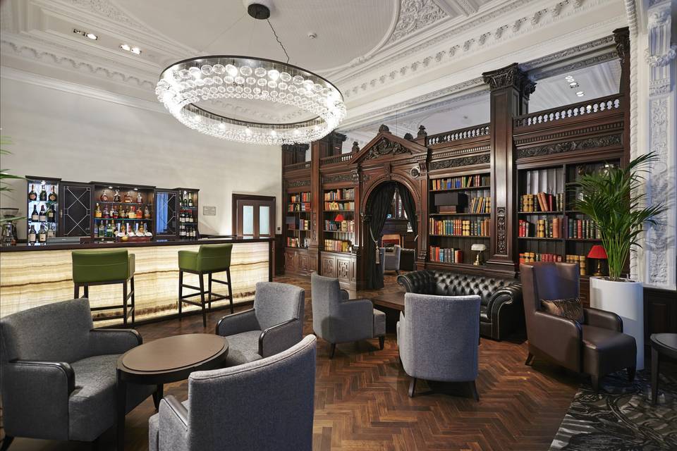 The Library Lounge - Perfect for Drinks Receptions