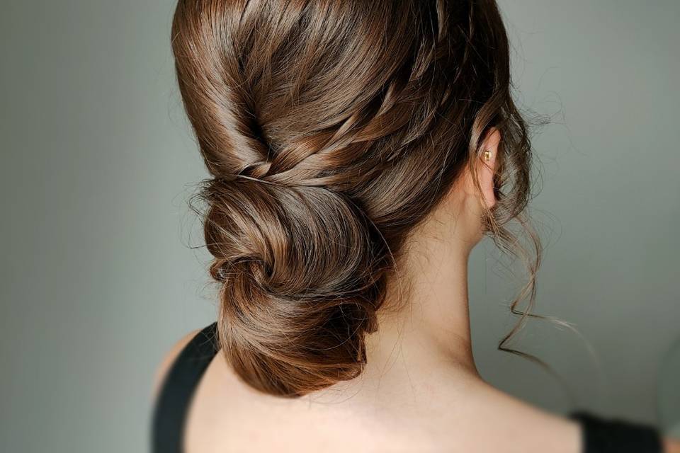 Bridal up do