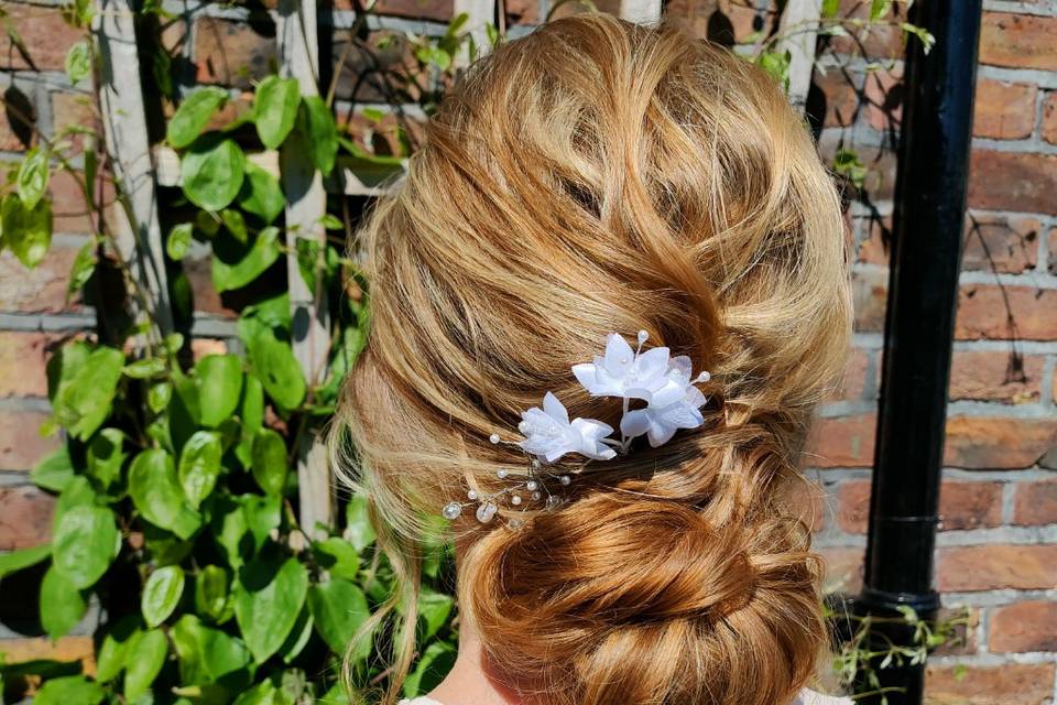 Bridal hair