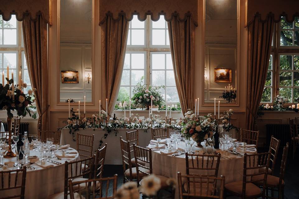 The Salon wedding breakfast