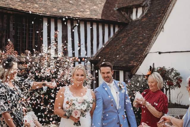 Confetti in the Courtyard