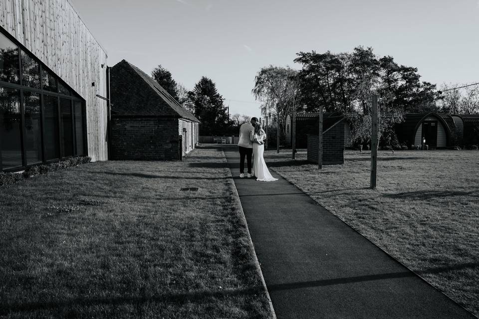 Hanbury Barns Wedding Venue