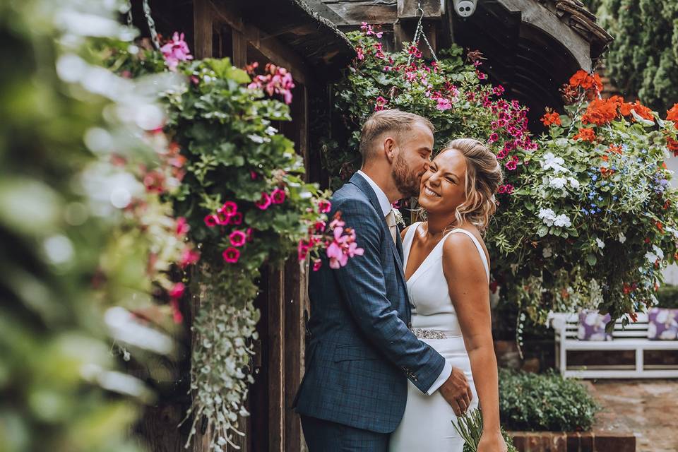 A Moment in the Courtyard