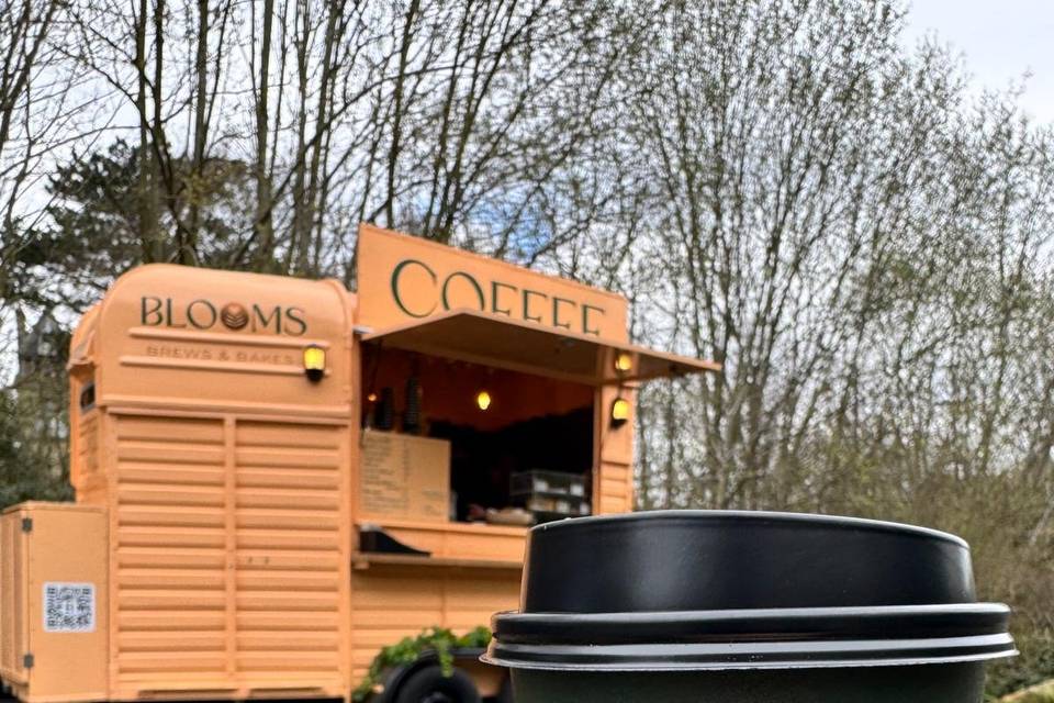 Blooms coffee trailer