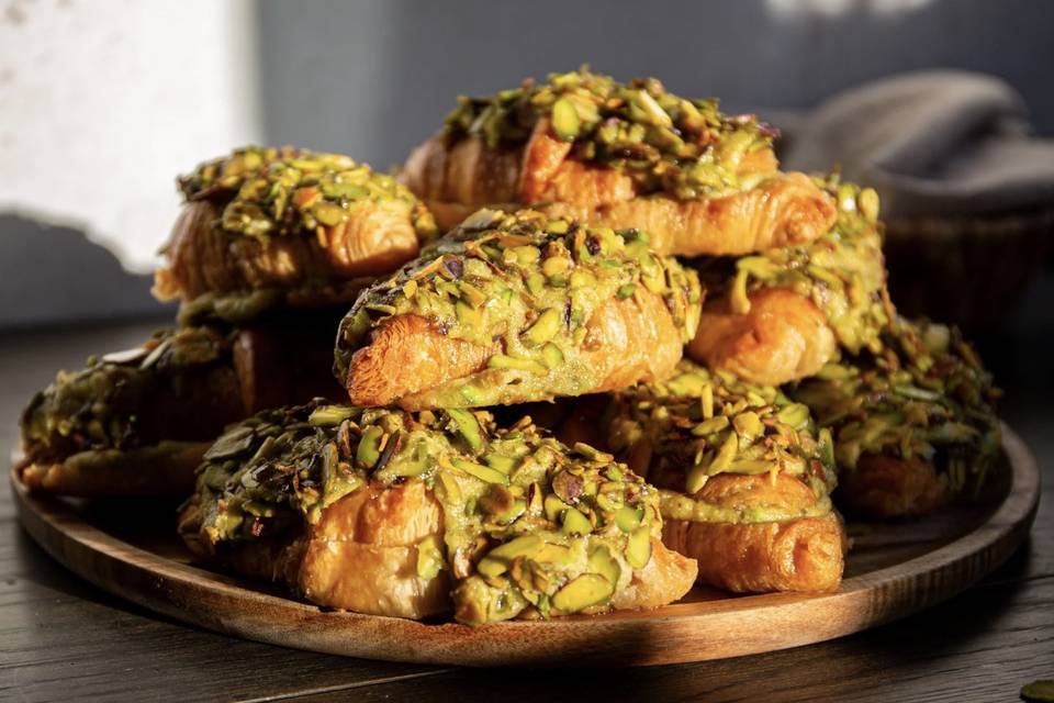 Pistachio croissant