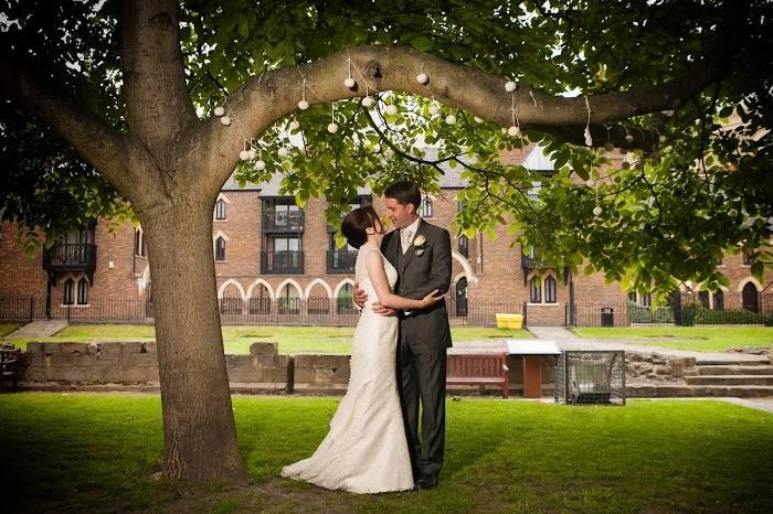 Andrew and Kate Chandler's wedding at Blackfriars