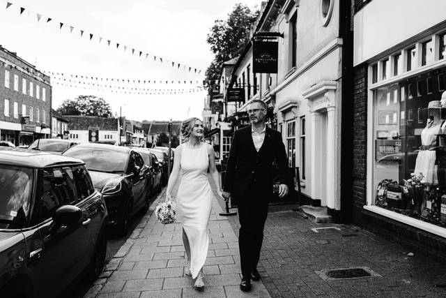 Bride and groom