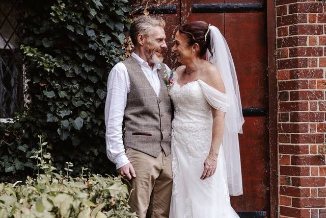 The happy couple