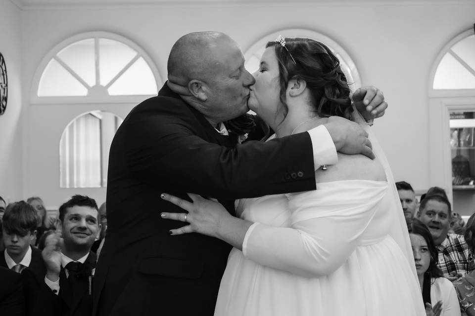 The first kiss