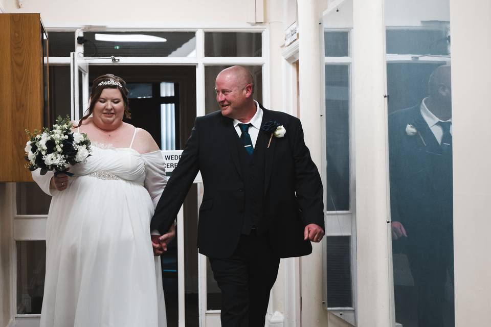 Bride and groom