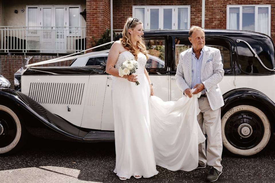 Bride and Father of the Bride