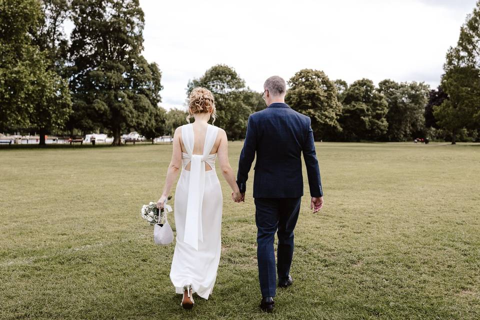 Bride and groom