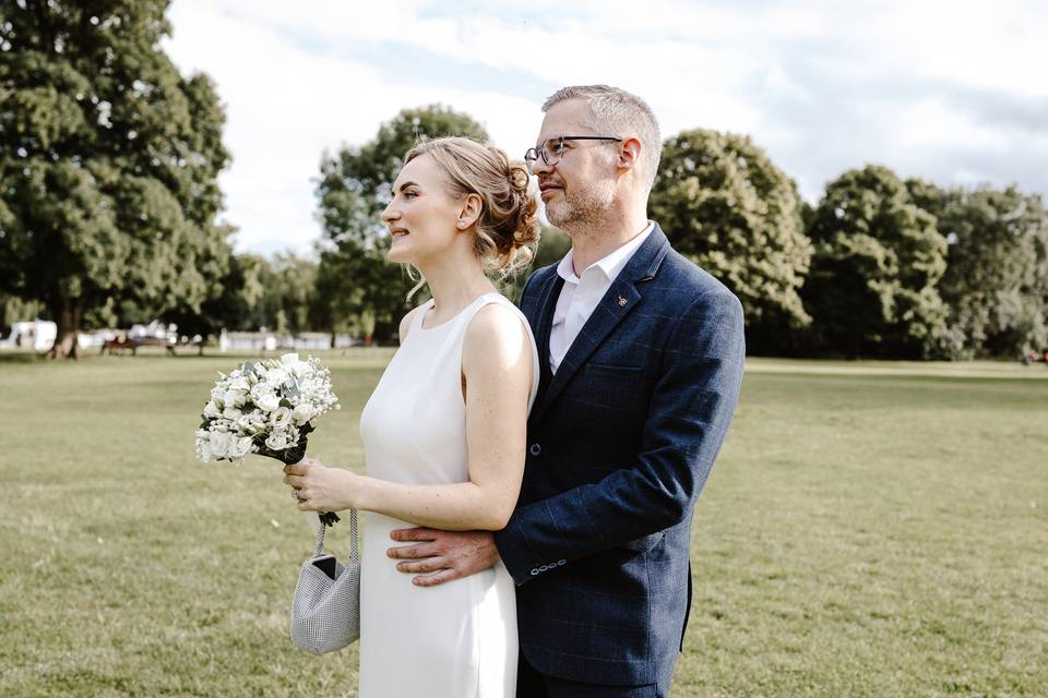 Bride and groom